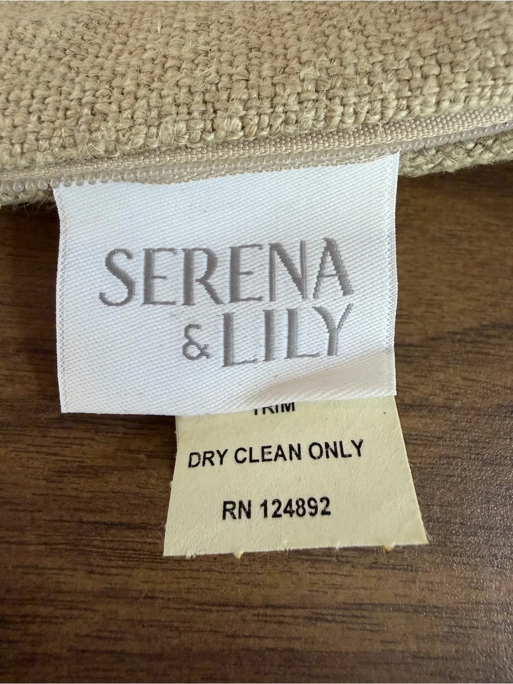 Serena & Lily Leather Linen Pillow Cover Mustard Yellow 12x18 Lumbar